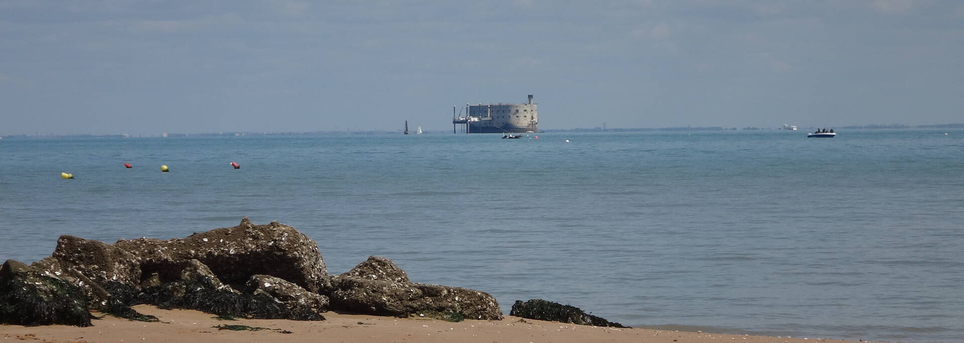 Vue sur Fort Boyard