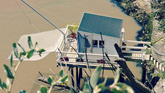 Fischerhäuschen in Meschers sur Gironde - ©P.Migaud / FDHPA17