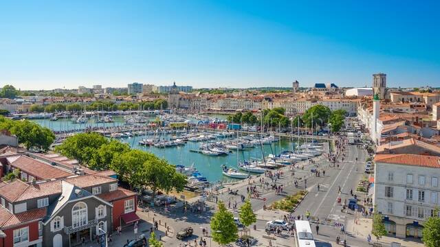 Vue aérienne du Vieux-Port de La Rochelle - ©Shutterstock