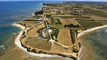 Luftbild der Landzunge "Pointe de Chassiron" ©Philippe Laplace